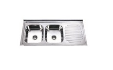 LAVAPLATO 1.20 X 050 ACERO INOX.-201 SECADOR  DERECHO BARCELO/TEBISA