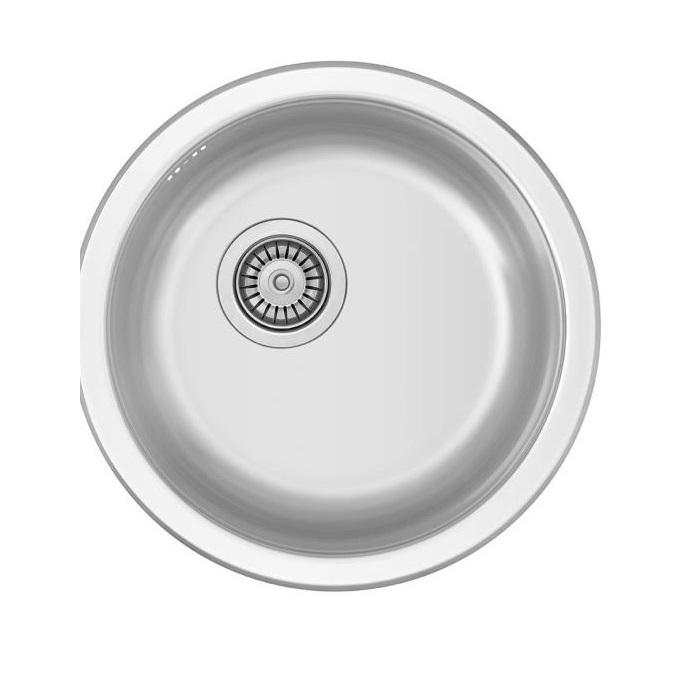 LAVACOPA REDONDO 45 X 45 X 16 ACERO INOX.-304 0.8MM TEBISA LAV-101816