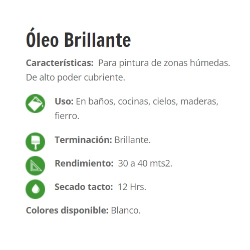 OLEO BRILLANTE BLANCO SIPA Galon