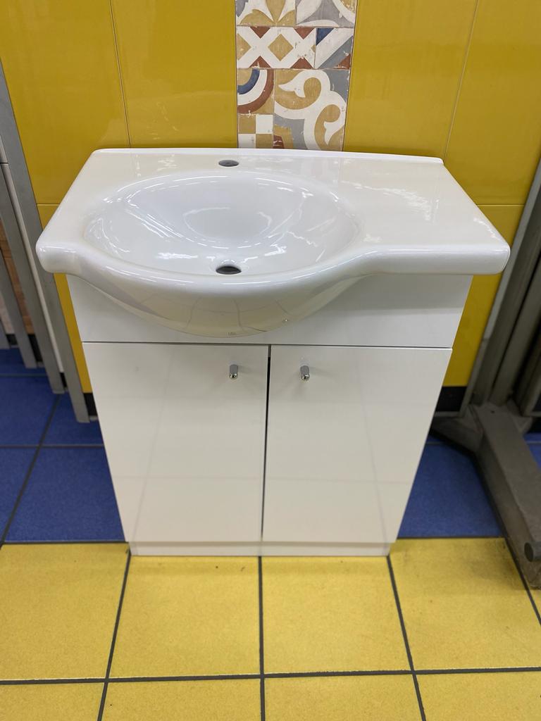 MUEBLE VANITORIO LOZA GEMMA  65 X 33 X  80 BLANCO