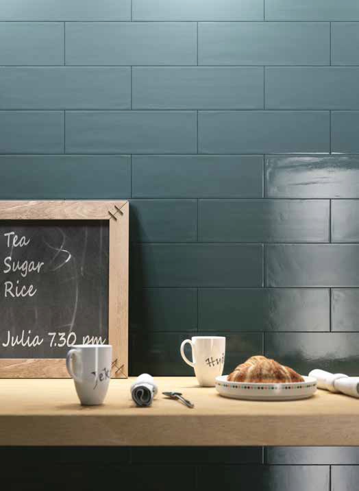 CERAMICA MURO 10 X 30 BRICK GLOSSY BL 1.08 MT X CAJA 2DA. SELECC. MARAZZI