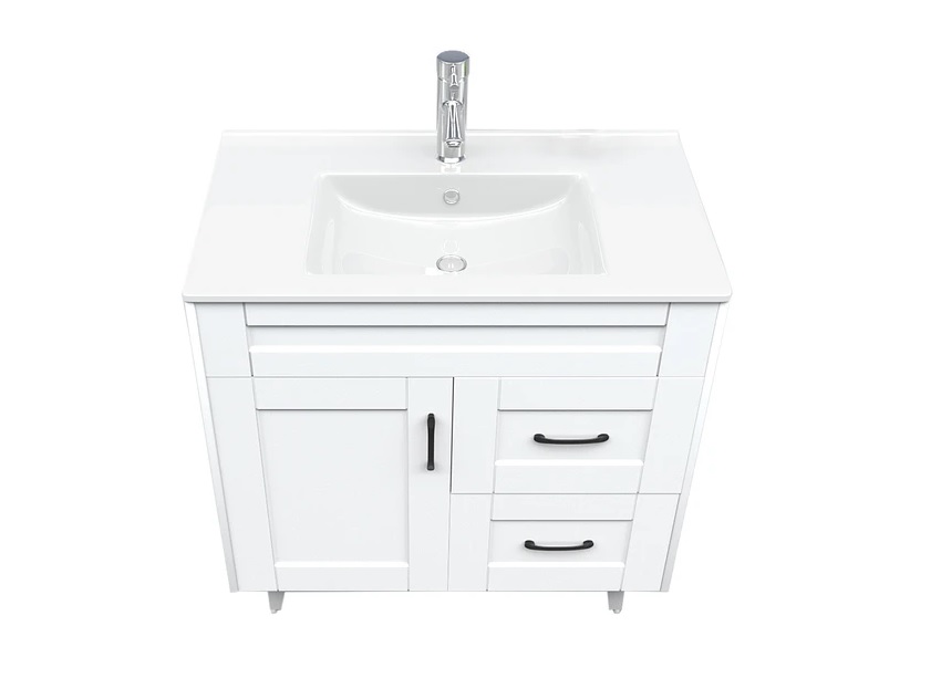 MUEBLE DELUXE 80SK BLANCO 80 X 80 X 47 CON PATAS DOMSA