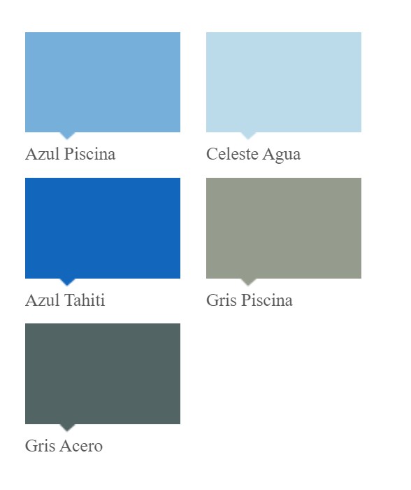 PLASTIPISCINA 33 AZUL TAHITI CHILCORROFIN Galon