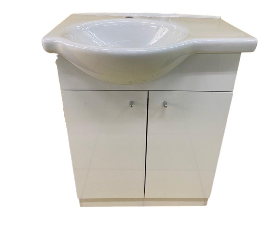 MUEBLE VANITORIO LOZA GEMMA  65 X 33 X  80 BLANCO