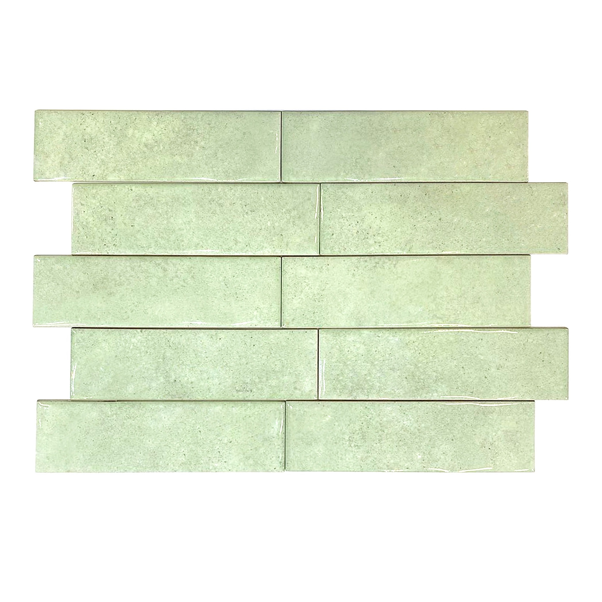 CERAMICA MURO 7 X 25 AQUARELA MINT 1.01 MT X CAJA CERAL