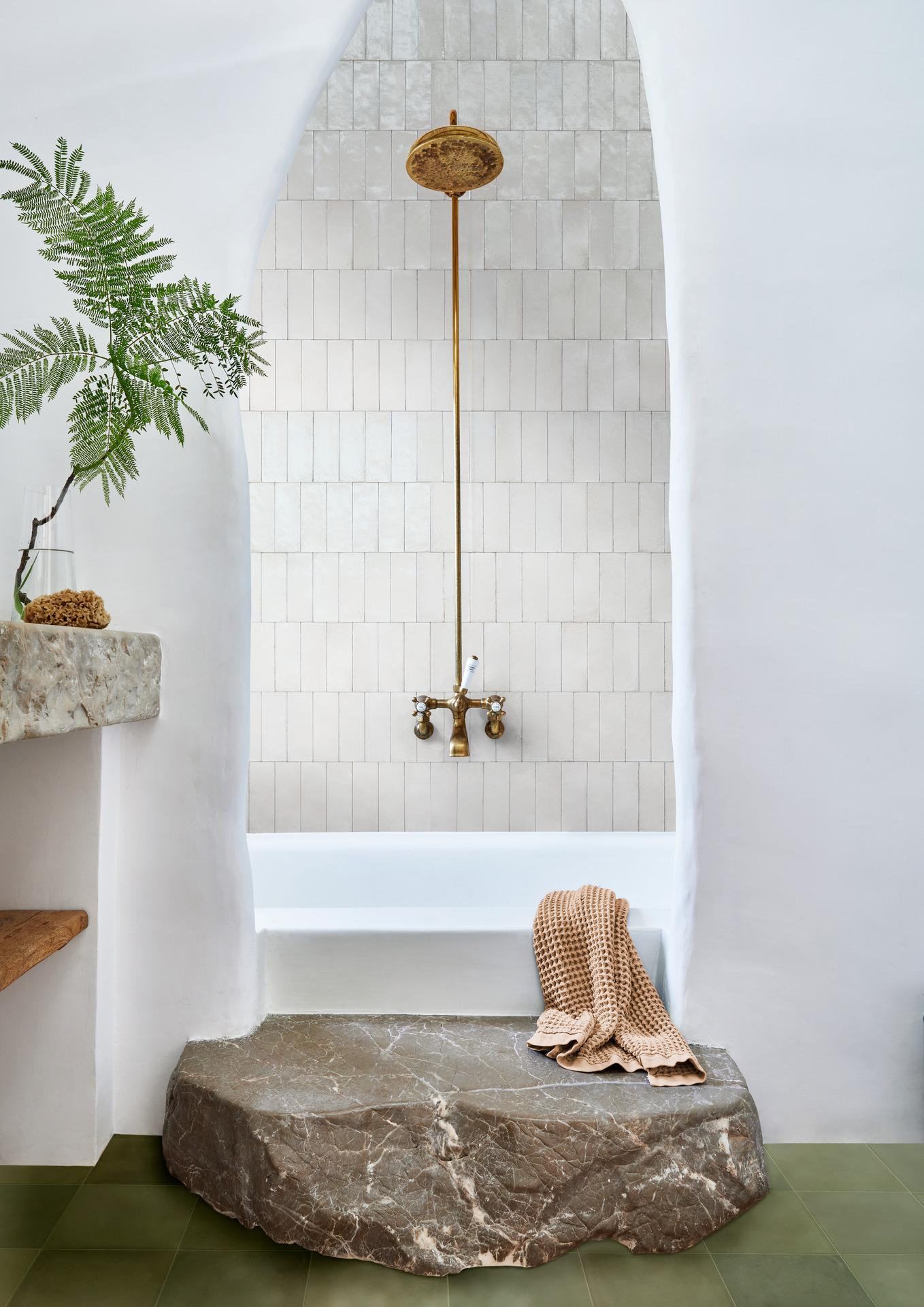 PORCELANATO 7.5 X 20 RICE BIANCO LU MURO 0.75 MT X CAJA 2DA. SELEC. MARAZZI