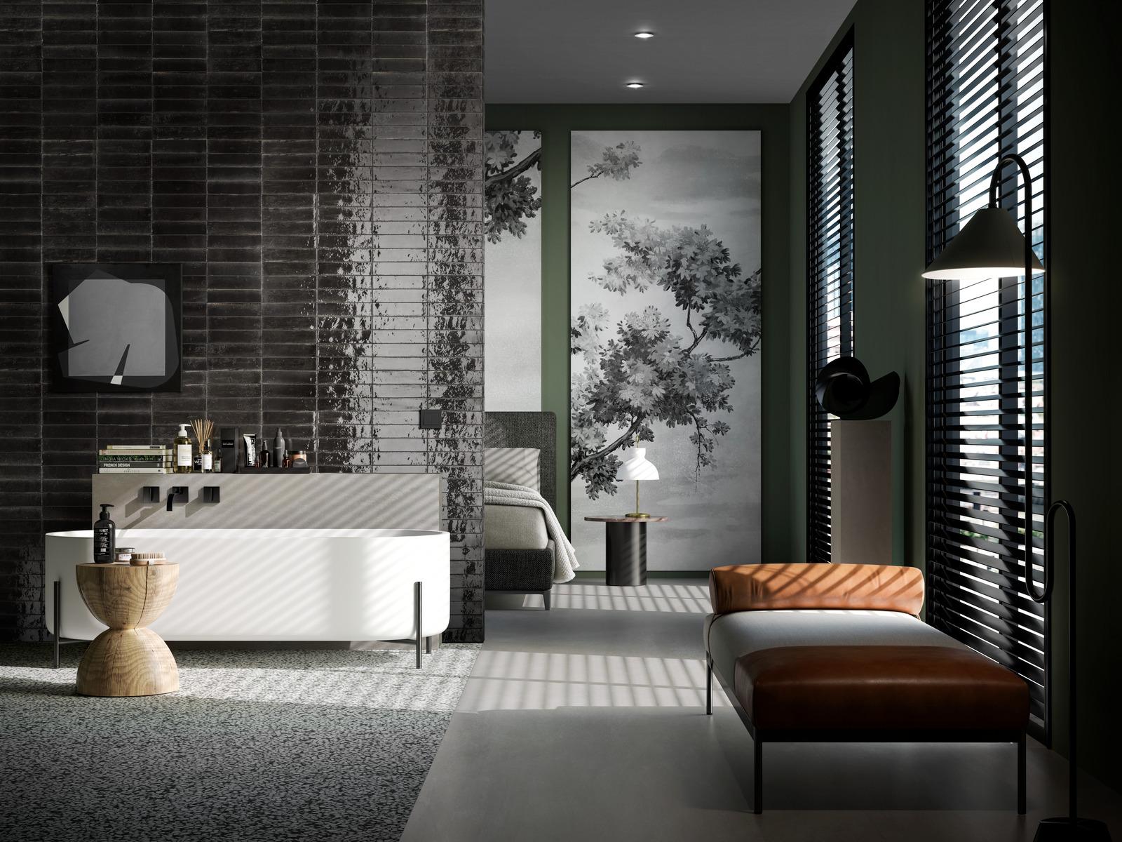PORCELANATO 6 X 24 LUME BLACK LX 0.52 MT X CAJA 2DA SELECC.MARAZZI