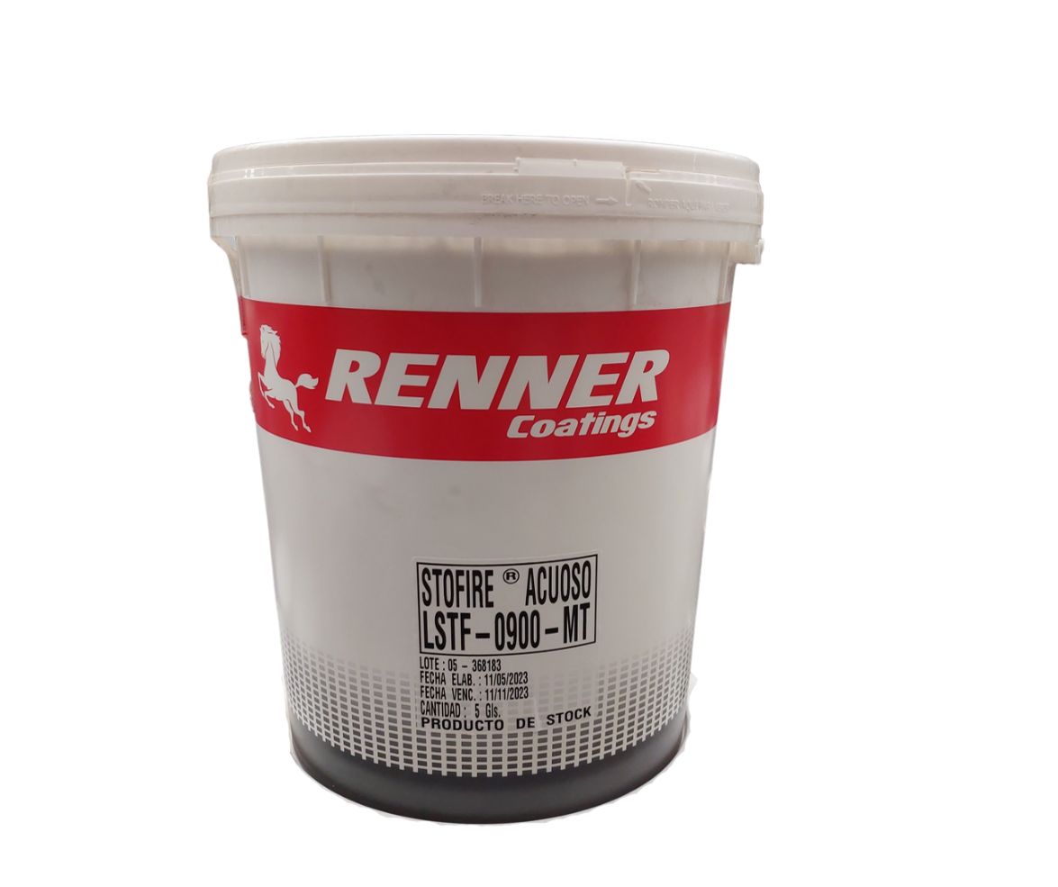 INTUMESCENTE RENNER (SOLO PILARES O COLUMNAS - F30-60) Tineta