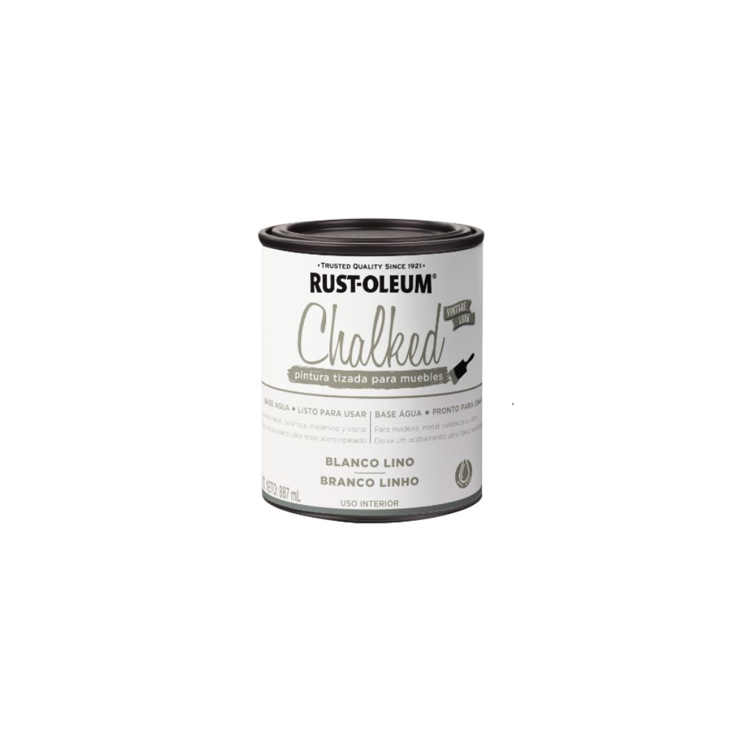 CHALKED TIZA Blanco Lino 1/4 galon