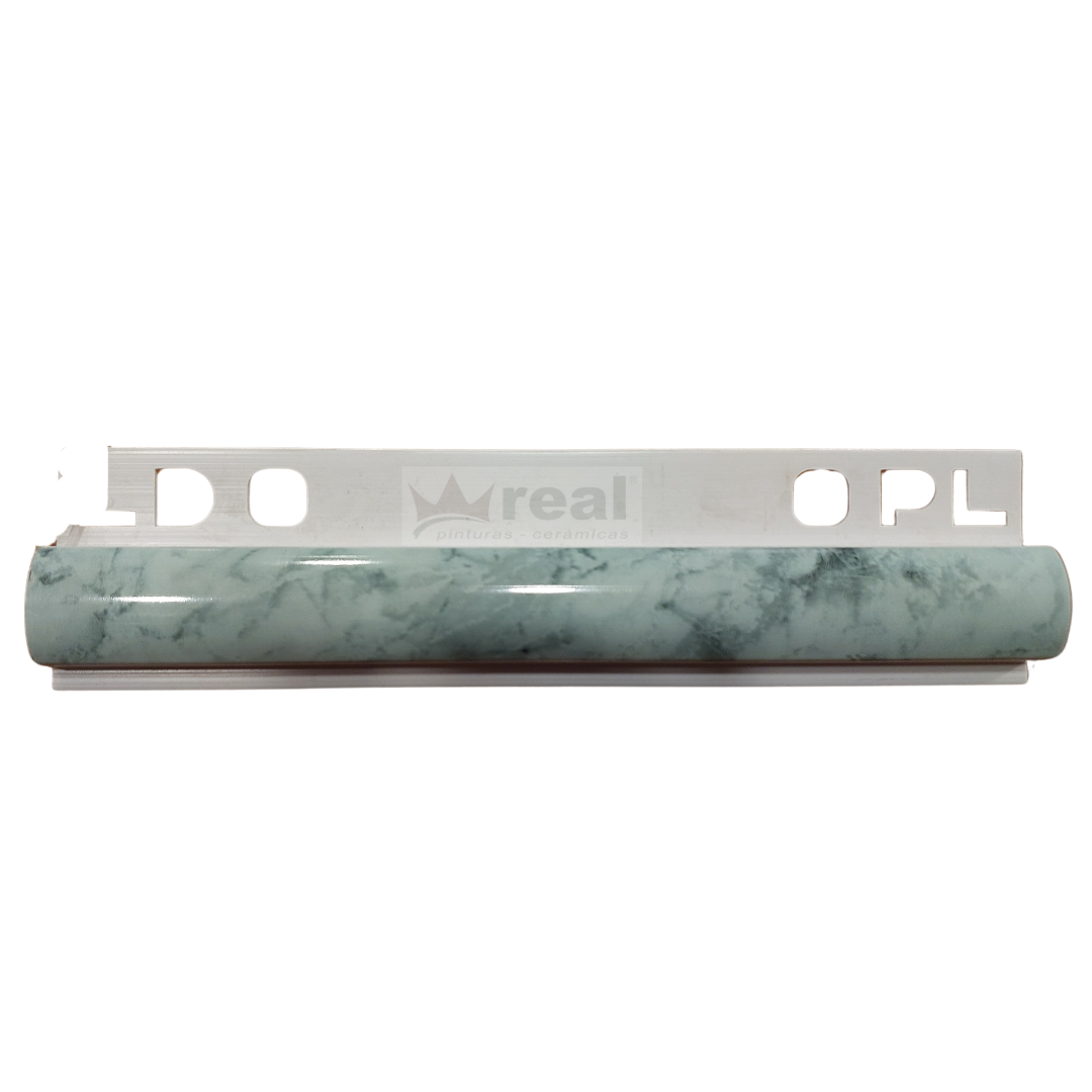 LISTEL PVC VERDE TEAL 2.40 MTL 2 CTM ANCHO (809041)