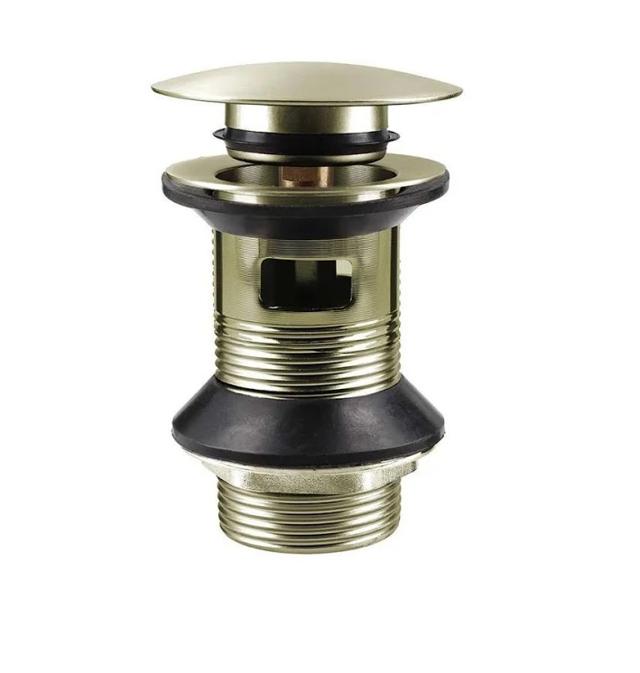 DESAGUE LAVATORIO BRONCE SATIN 1 1/4 CON REBALSE STRETTO