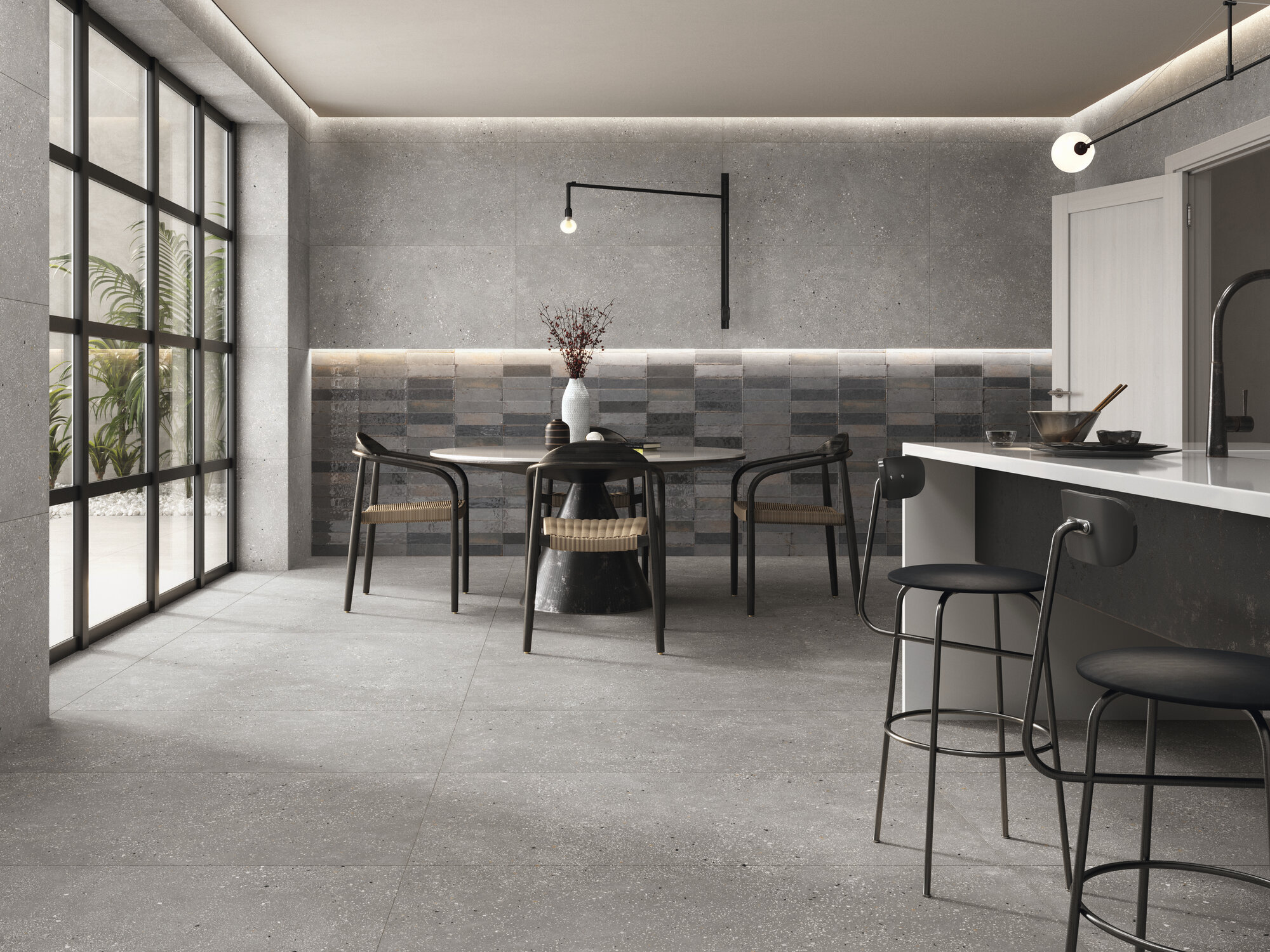 PORCELANATO 7 X 28 MURUS NOCTA MURO 0.98 MT X CAJA 2DA. SELEC. MARAZZI
