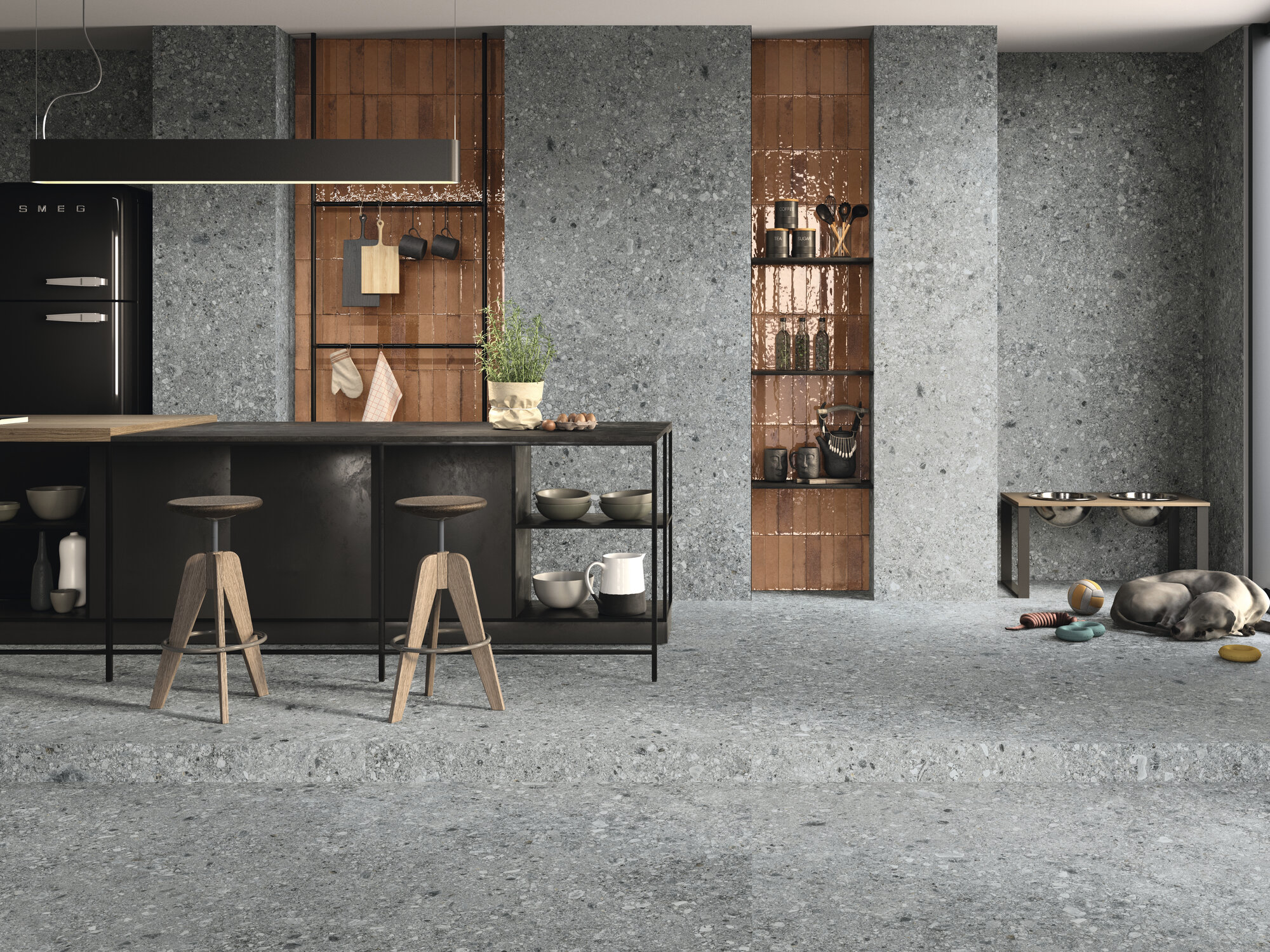 PORCELANATO 7 X 28 MURUS TERRA MURO 0.98 MT X CAJA 2DA. SELEC. MARAZZI