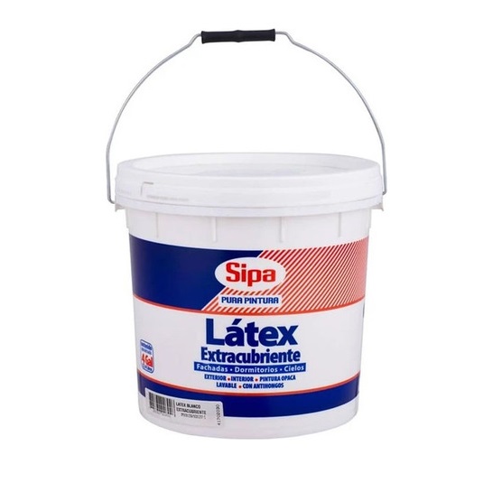 LATEX EXTRACUBRIENTE BLANCO SIPA Tineta