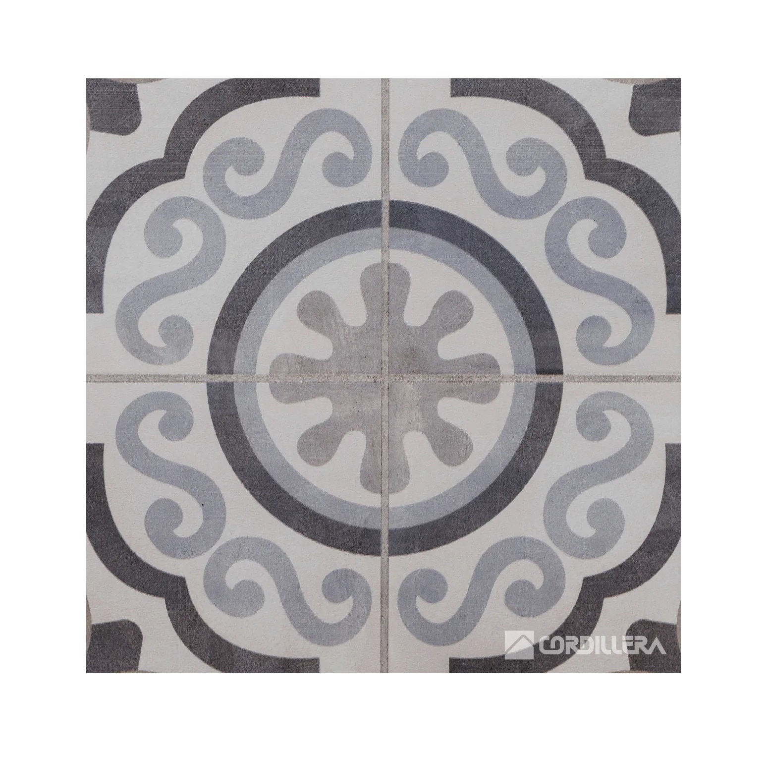 CERAMICA PISO 45 X 45 FEZ GRIS 2.29 MT X CAJA CORDILLERA