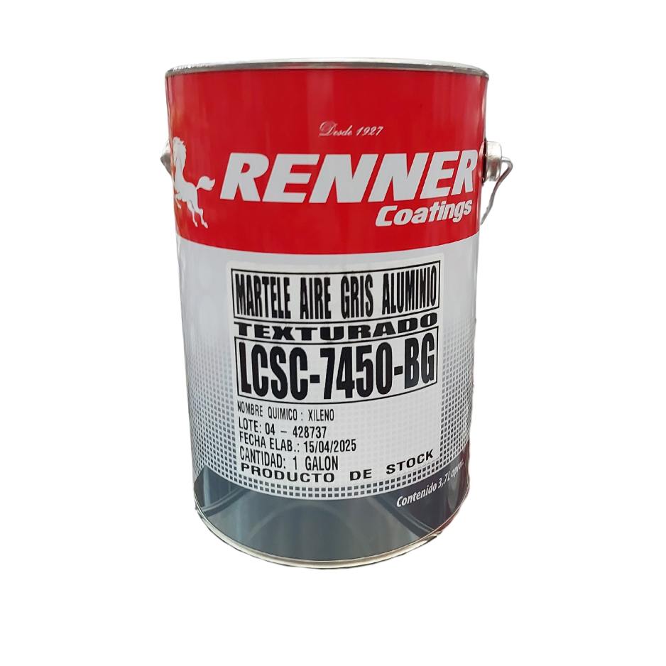 MARTILLADO GRIS RENNER (7450 ALUMINIO) Galon