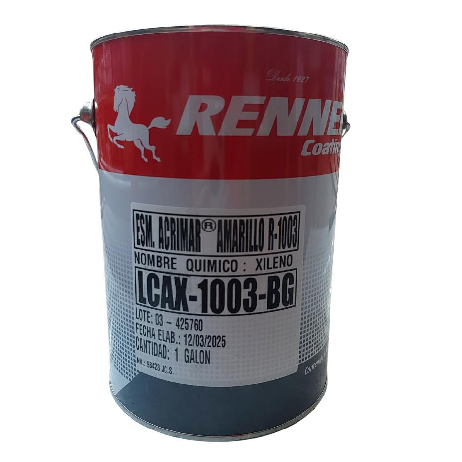 PINT PISO ACRIMAR AMARILLO 1023 RENNER Galon