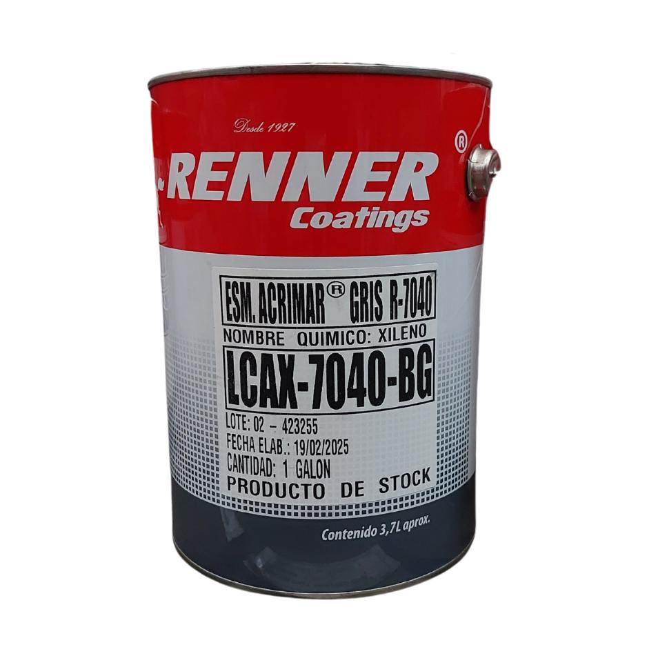PINT PISO ACRIMAR GRIS 7040 RENNER Galon