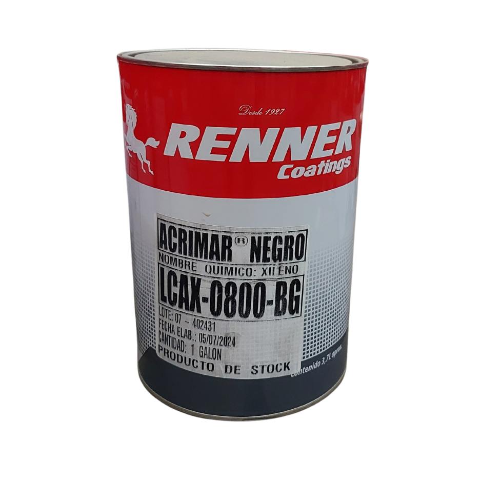 PINT PISO ACRIMAR NEGRO RENNER Galon