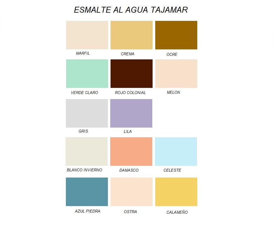 ESMALTE AGUA CALAMENO TAJAMAR Galon