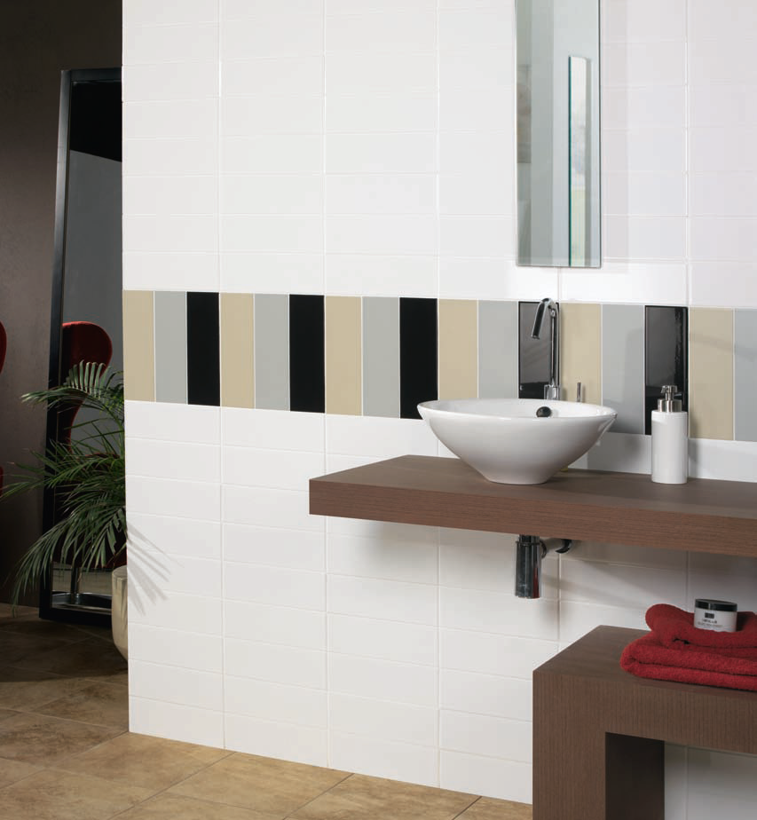 CERAMICA MURO 10 X 30 ARCH.BIANCO 1.02 MT X CAJA 1RA.  SELECC. MARAZZI