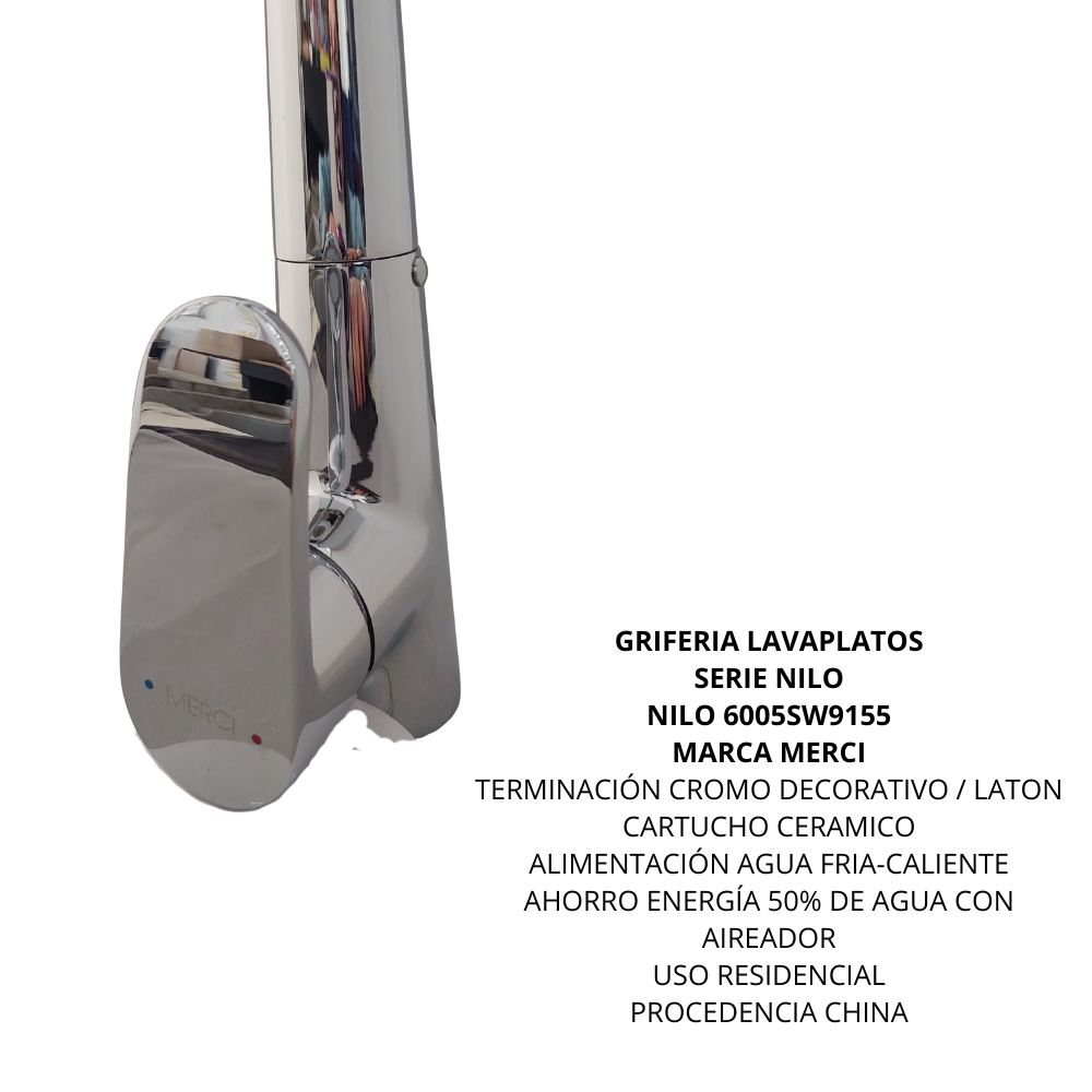 GRIFERIA MONO. LAVAPLATOS SW91155 MERCI