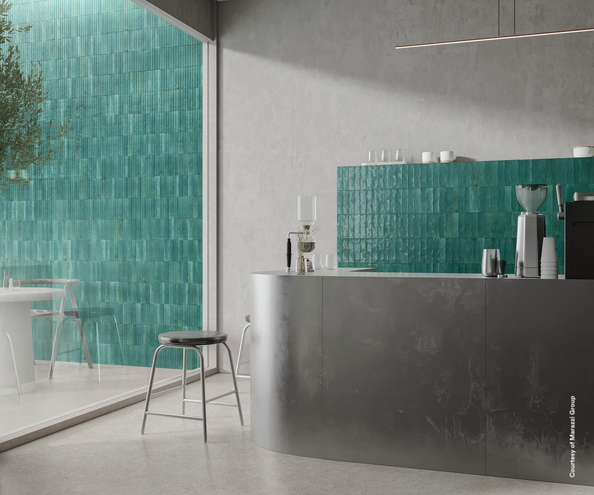 PORCELANATO 6 X 24 LUME TURQ. LX 0.52 MT X CAJA 2DA. SELECC. MARAZZI