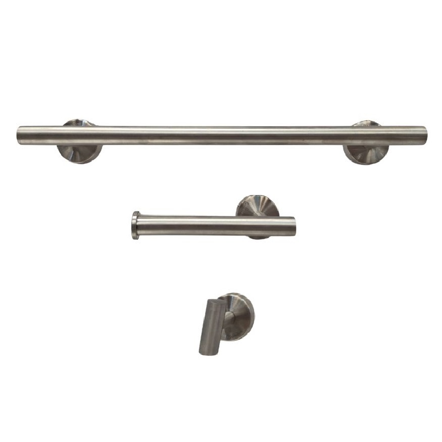 SET ACCESORIOS 3 PIEZAS ACERO INOX. SUS-304