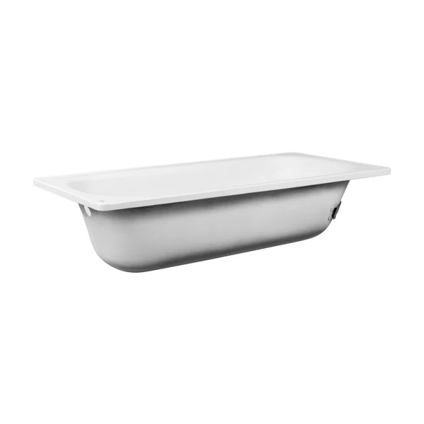 TINA 160 X 70 X 24 X 1.5MM ACERO ESMALTADO  BLANCA STRETTO