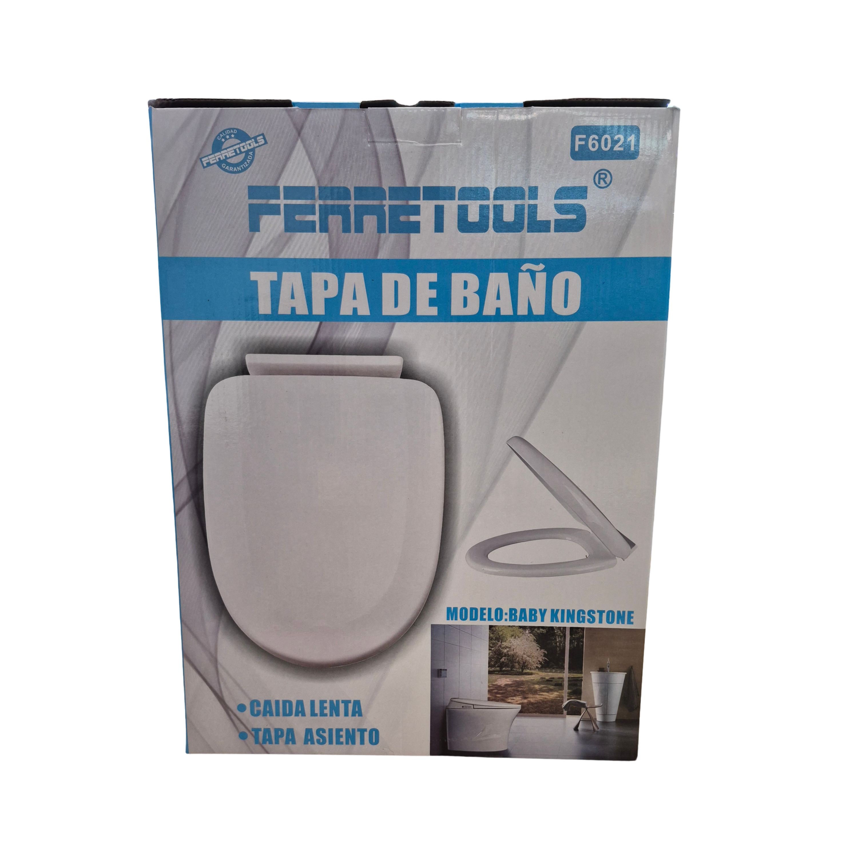 ASIENTO WC STANDARD CIERRE SUAVE 34 X 43 FCL 6021