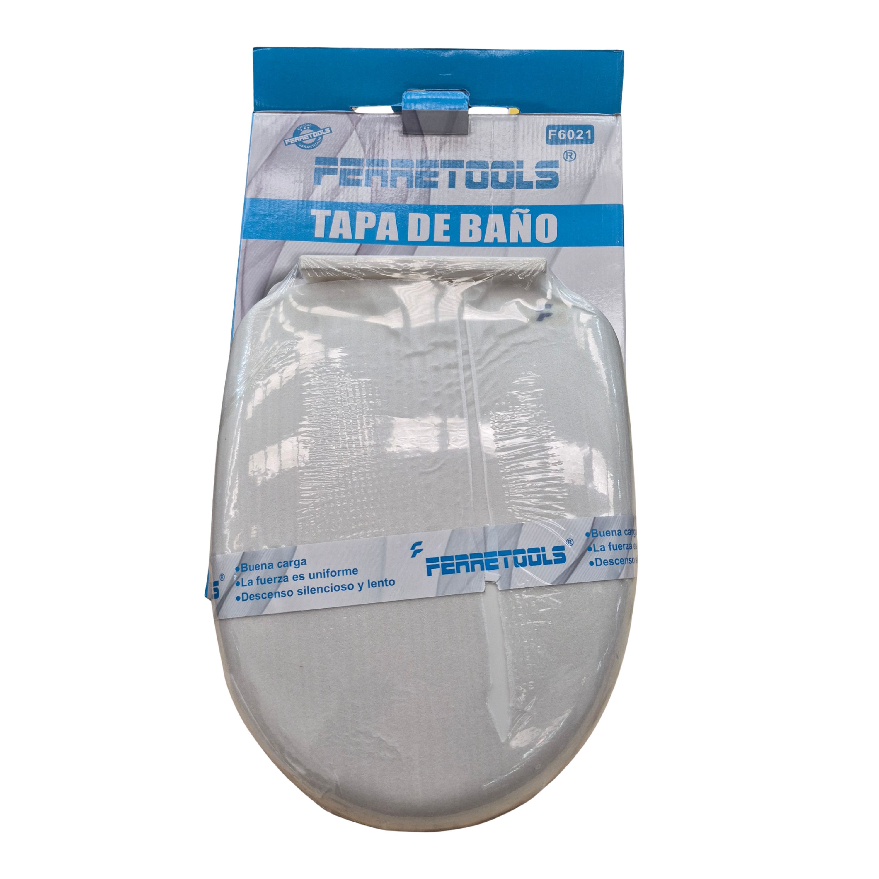 ASIENTO WC STANDARD CIERRE SUAVE 34 X 43 FCL 6021