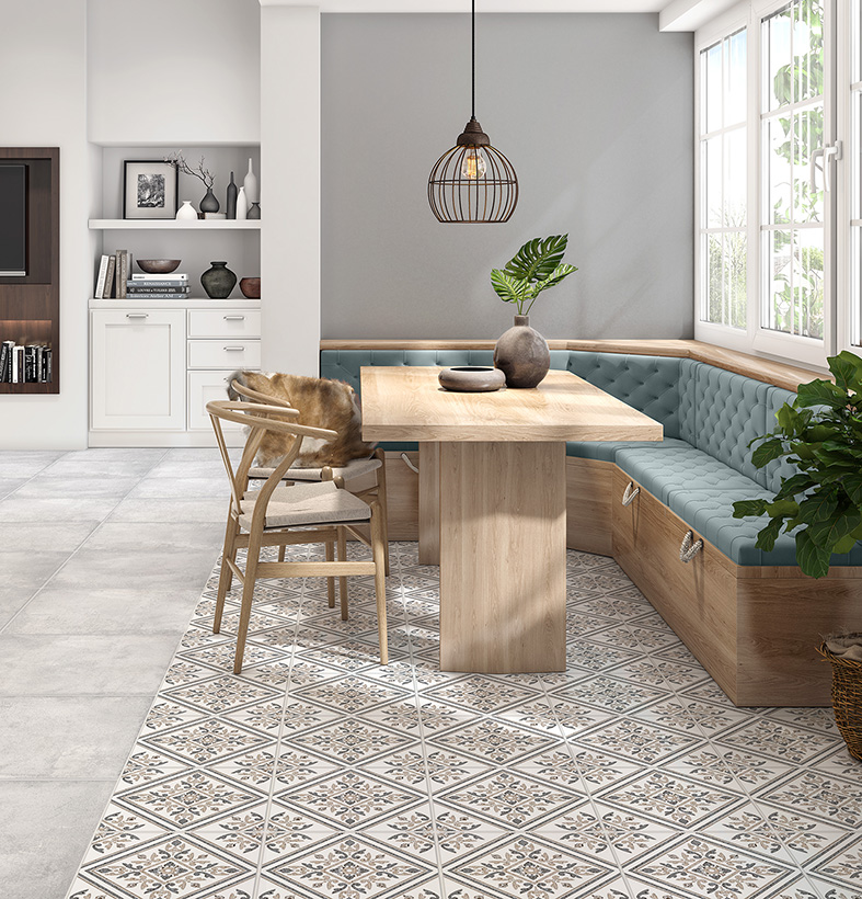 CERAMICA PISO 31.5 X 31.5 DECOR RODES 2.08 MT X CAJA ARBE
