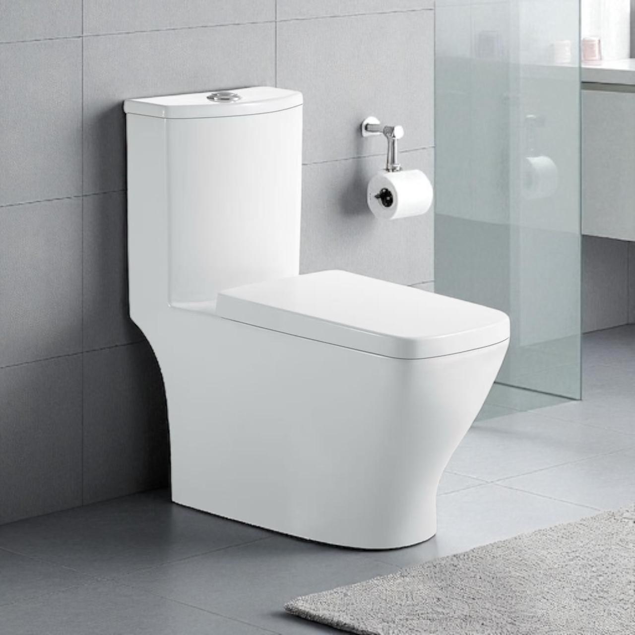 SANITARIO ONE PIECE AMT1002 BLANCO DESCARGA 30 CTM. BARCELO