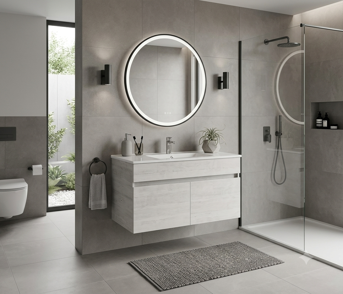 MUEBLE VANITORIO 61 X 47 MUE-VANRT602 BLANCO ENIGMA TEBISA