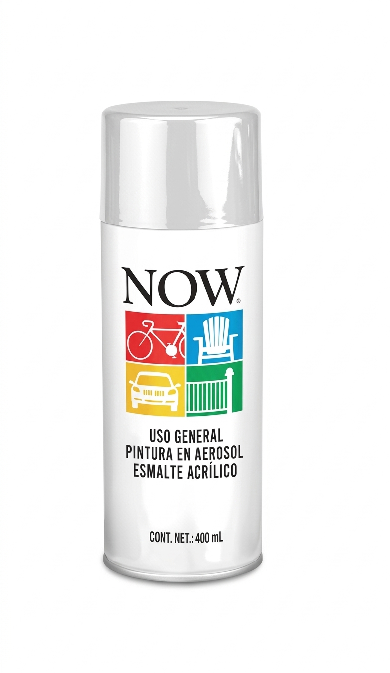 SPRAY ACRILICO NOW BLANCO BRILLANTE SHERWIN